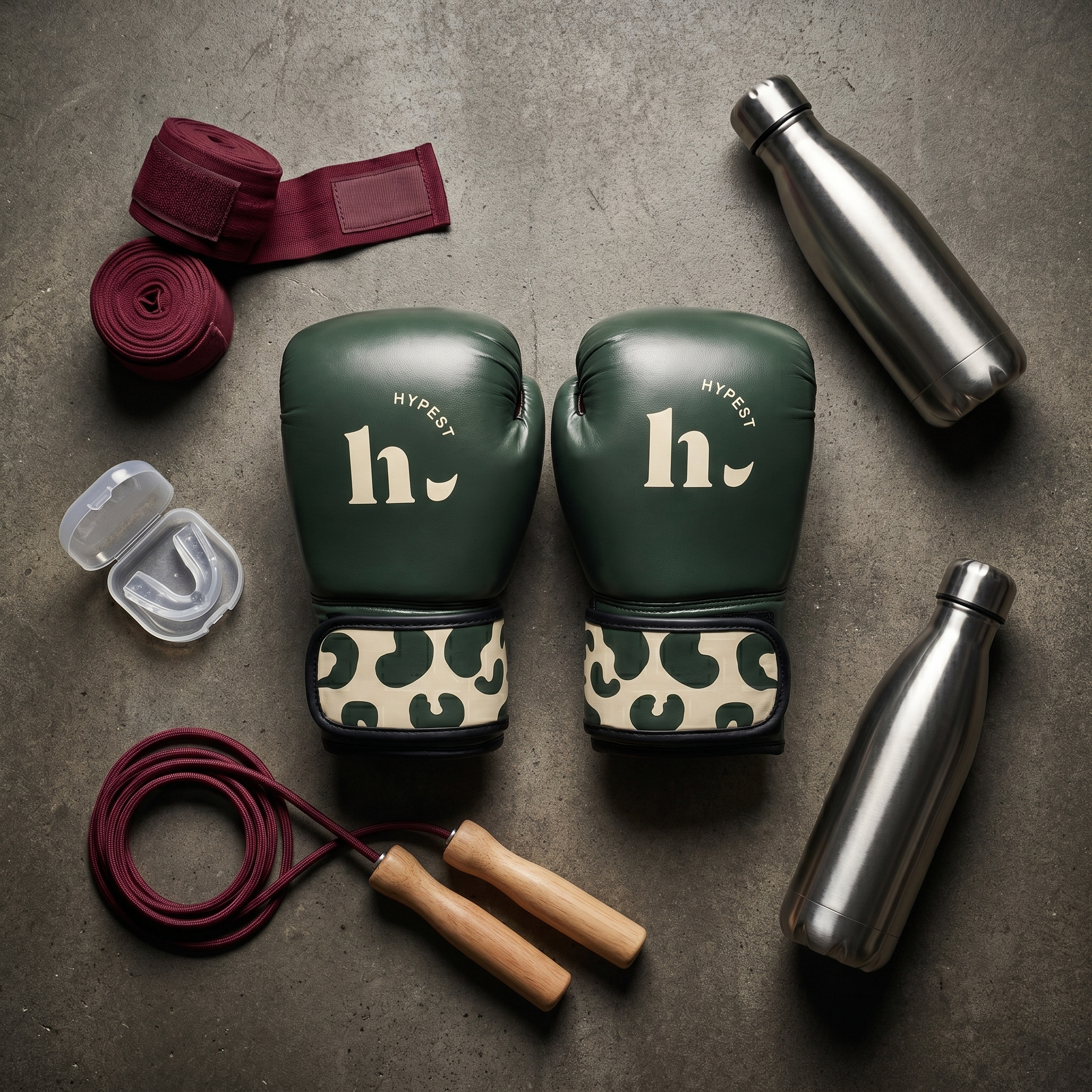 Complete kickboks uitrusting voor beginners met Hypest Panter bokshandschoenen