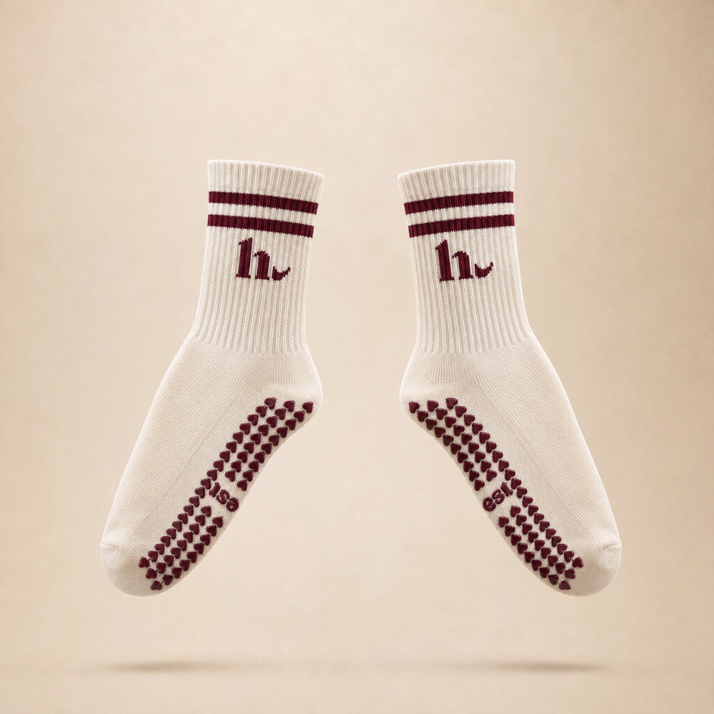 HYPEST Grip Socks - Antislip sokken voor Pilates & Yoga voor dames — optimale bescherming en premium pasvorm bij (kick)boksen