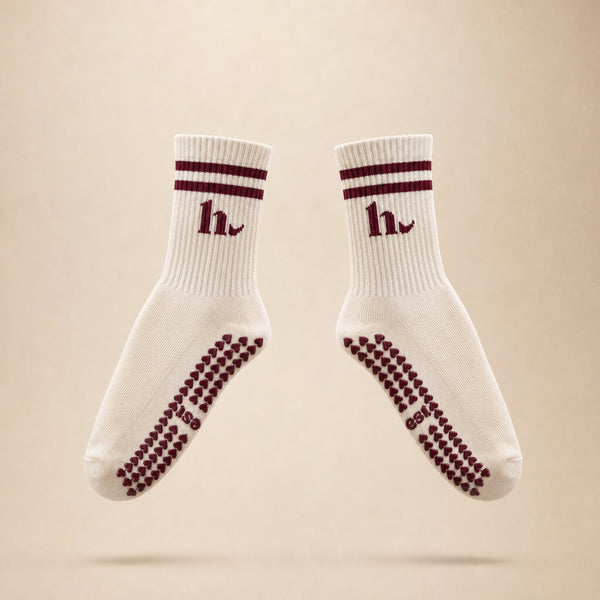 HYPEST Grip Socks - Antislip sokken voor Pilates & Yoga voor dames — optimale bescherming en premium pasvorm bij (kick)boksen